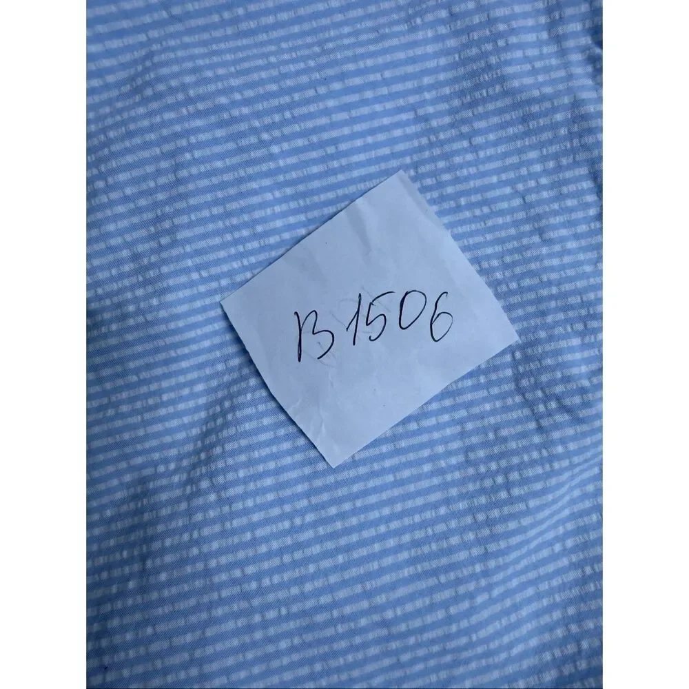 Gymboree Girls Seersucker Shorts Size 10 Blue White Stripe Cotton Summer Preppy